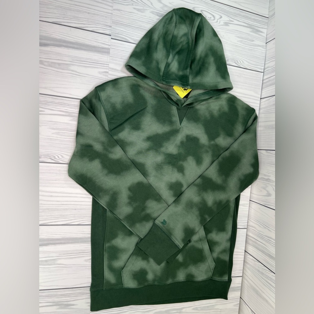 Boys' Tech Fleece Hooded Sweatshirt - All in Motion Green Camo